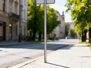 Malownicza nadmorska droga wzdłuż Bałtyku, zachęcająca do rowerowej lub samochodowej wycieczki z Kołobrzegu.